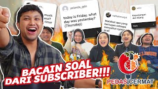 JAWAB SOAL PEDAS CERMAT DARI SUBSCRIBER!!! SOALNYA BIKIN KESEL!! w/ @IndiraKalistha@AlikkaKalistha screenshot 2