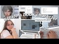 Creating book characters for my new book  writing vlog brainstorm with me  