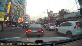 2017 0220 175510 彰化市中山路二段6號附近 車禍
