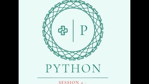 Python - 4th Session - Chapter 2: Variable & String Manipulation (Part 3- Final)