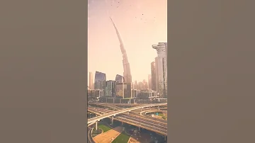 A Video Of Dubai S Burj Khalifa In The United Arab Emirates 