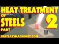 HEAT TREATMENT OF STEELS 2, HARDENING (QUENCHING), TEMPERING, ANNEALING AND NORMALIZING MARC LECUYER