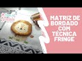 Matriz de Bordado - Leão - Técnica Fringe