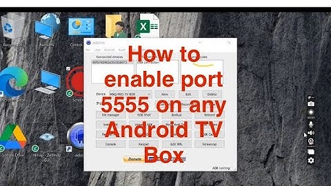 How to enable port 5555 on any Android TV Box