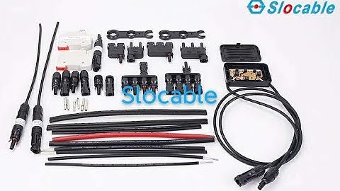 #slocable mc4 series solar connector