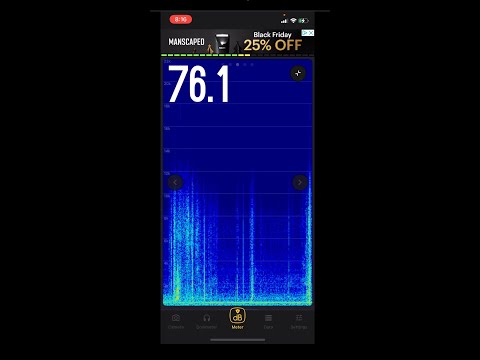 Decibel X: dB Sound Level Meter iPhone Application