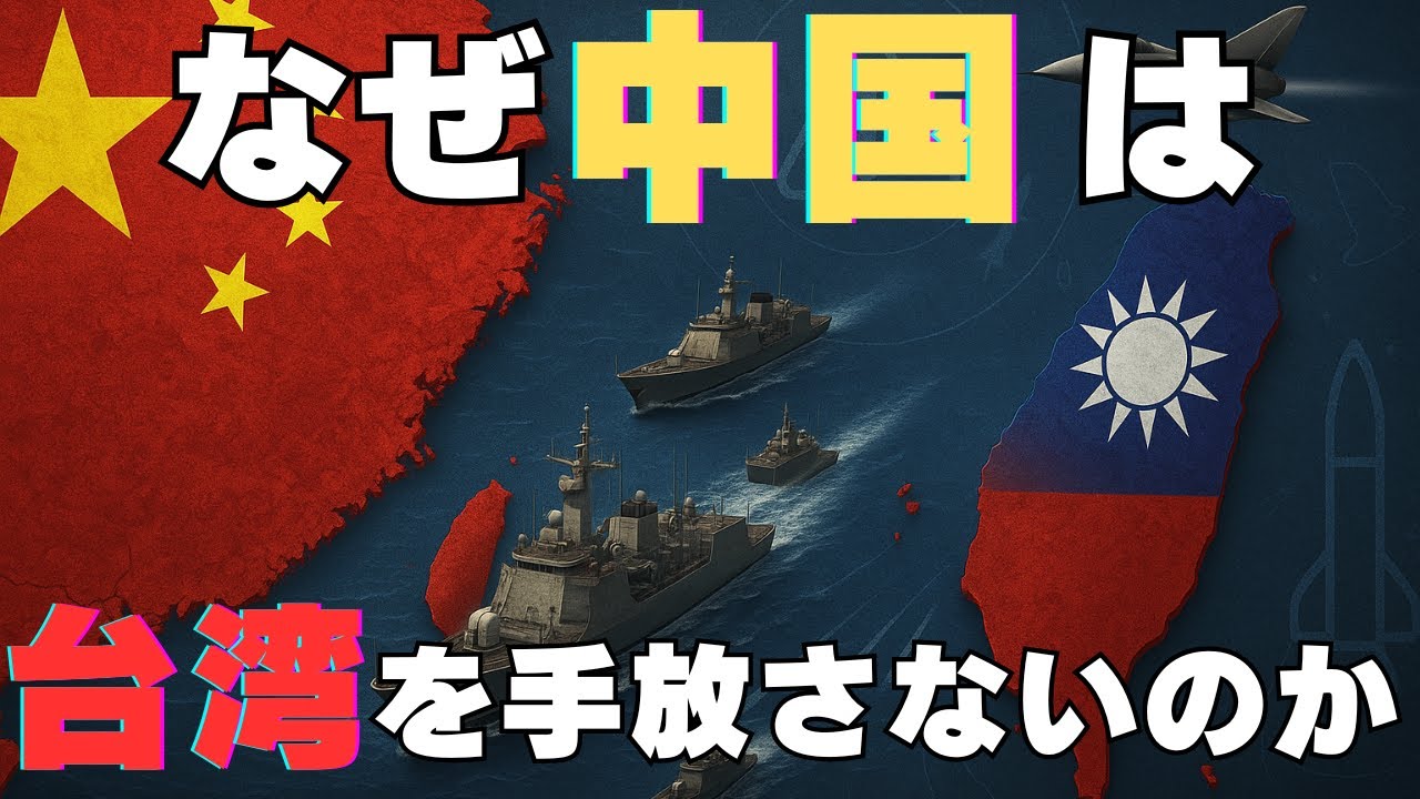 【台湾有事】なぜ中国は台湾を手放さないのか - YouTube