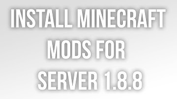 Minecraft | How to install mods on a server