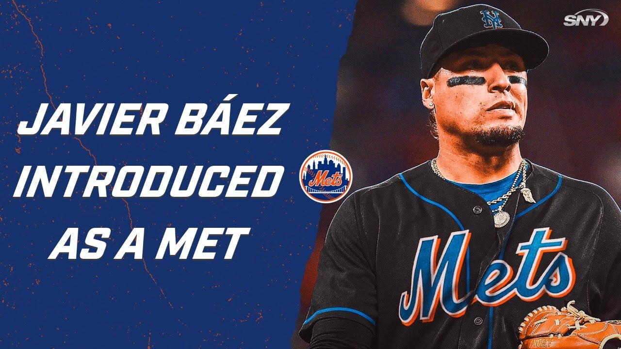 Javier Báez Introduced as a New York Met, Mets News Conference