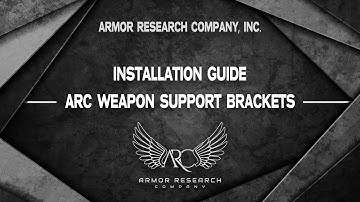 Compact Response Shield | How to install the ARC Tactical Weapon Support Bracket