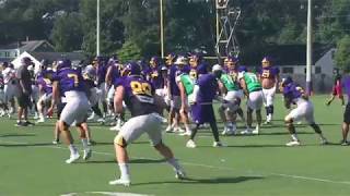 ECU FOOTBALL 18: Practice highlights, Aug. 15