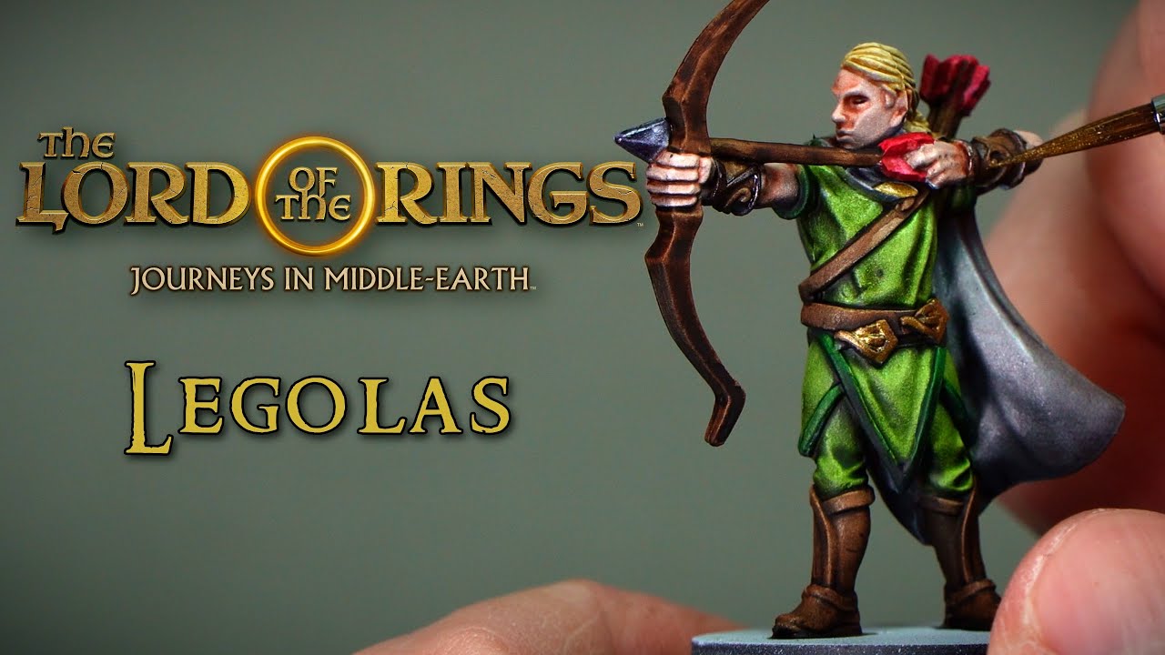 Paint Legolas Fast & Easy – LOTR Journeys in Middle-earth Miniature Tutorial