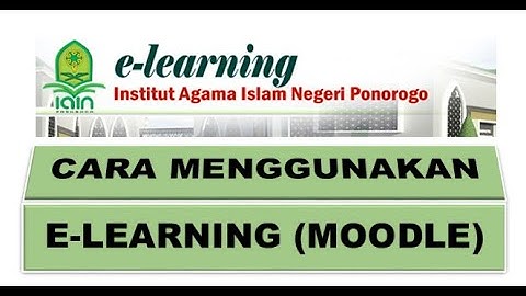 Cara Menggunakan E-LEARNING BERBASIS MOODLE Bagi Guru / Dosen || Fellyanz Febby
