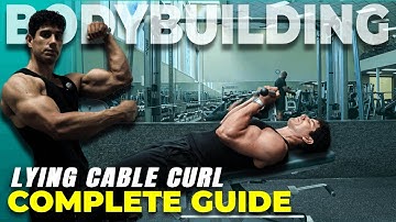 Lying Supinated Cable Biceps Curl | COMPLETE GUIDE | lying cable curl | Bodybuilding | Atlasthetics
