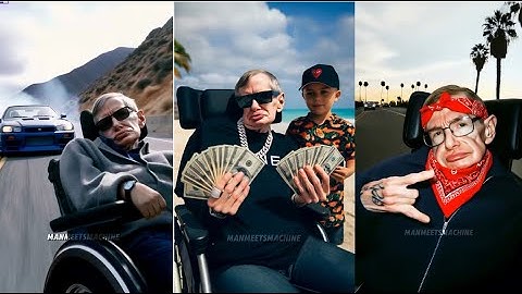 Stephen Hawking in Sora 2 be like 💀🎵 (Full Meme Compilation)