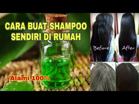 3 CARA MEMBUAT SHAMPO DARI BAHAN ALAMI