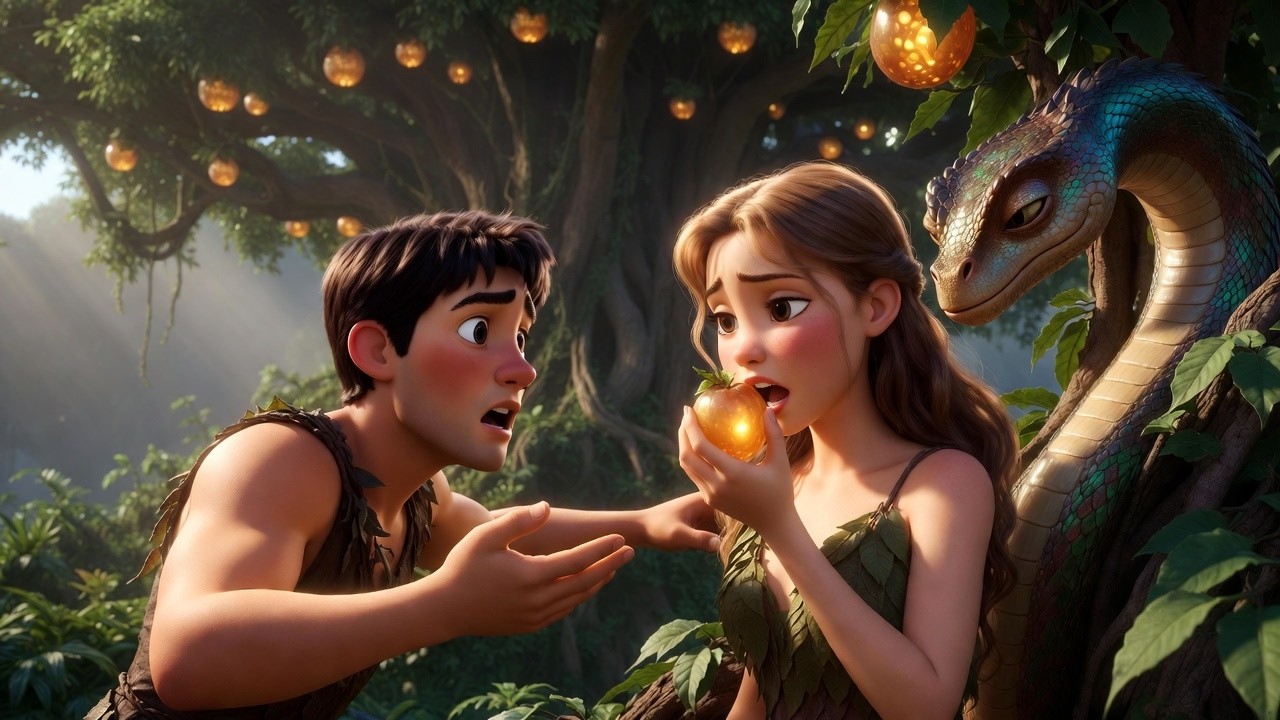 La tentacion y la caida en el Eden