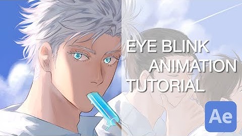 Easy Eye Blink Animation Tutorial | After Effects