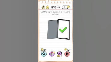 Brain Test: Tricky Puzzles Level 89 | | Let the cat in please.It is freezing outside #viralgameplay