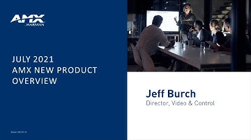 AMX Precis Fixed Matrix Switchers, Windowing Processors & USB Capture Devices: Product Launch Event