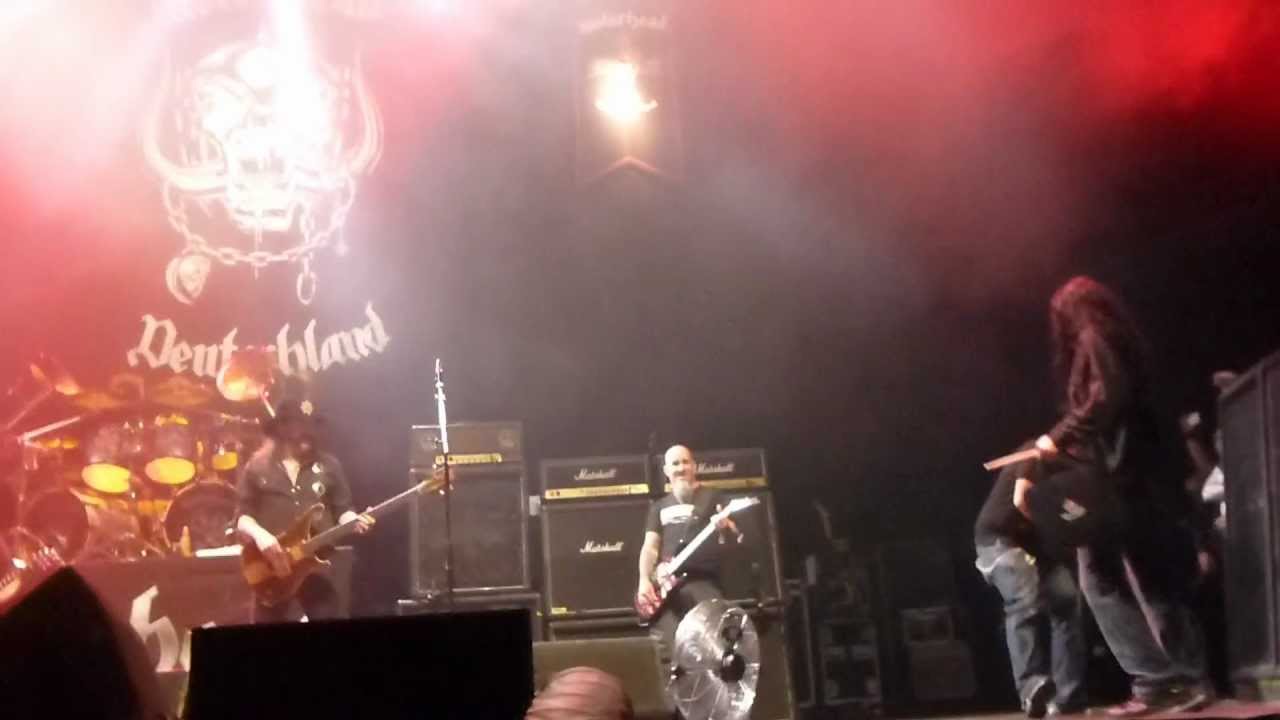 Motörhead - Band Introduction & Overkill with Anthrax (Live in Berlin, Germany 2012)