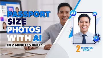 Create Passport Size Photo Online with AI Tools in 2 Minutes! || Virtual Comrade