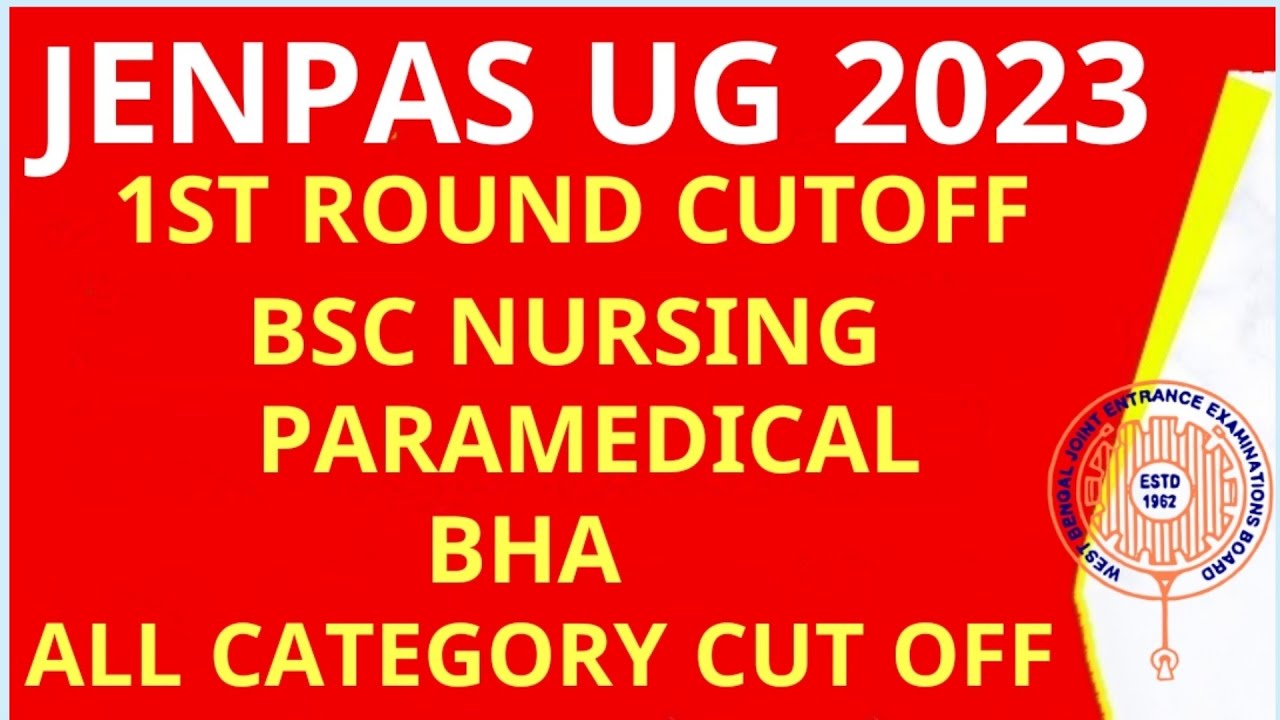Jenpas JENPAS UG 2023 1ST ROUND COUNSELLING RESULT|JENPAS UG 2023 1ST ROUND ...
