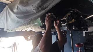 1966 Chevy Impala removal of rearend differential