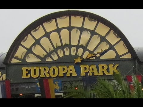 Европа-парк. Парк развлечений в Русте, Германия.