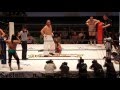 【レジェンド達に囲まれる】華名（KANA) & グレート小鹿 & 百田光雄 vs 藤原喜明 & グラン浜田 & 越中詩郎