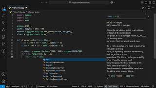 Pygame Pulse Gradient
