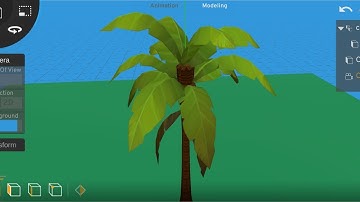 how to make coconet tree in prisma 3d || prisma 3d || prisma 3d tutorial
