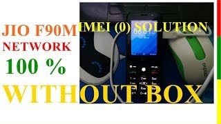 Jio F90m Network Up Down Imei 0 Solution Without Box 100  By Asteducation