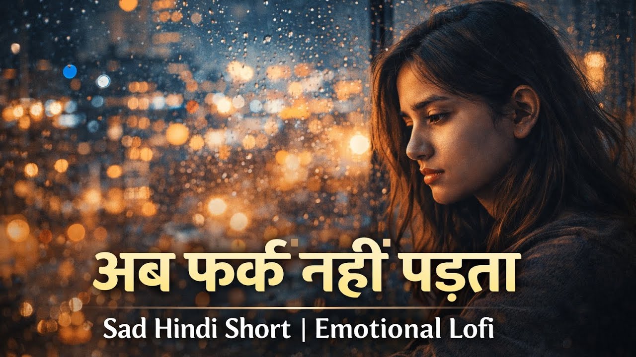 अब फर्क नहीं पड़ता | Sad Hindi Song | Emotional Lofi#अबफर्कनहींपड़ता#SadHindiSong#HindiSong