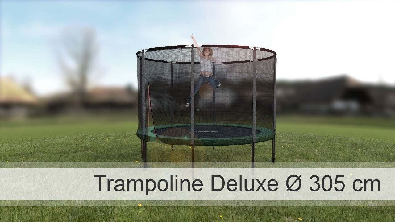 trampolines bogota Ampel 24 - Deluxe Trampoline Ø 305cm FR