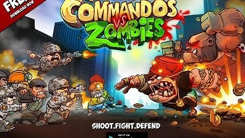 Commando Vs Zombies iOS / Android Gameplay Trailer HD