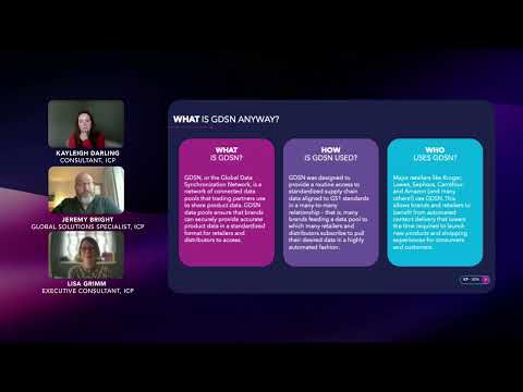 What is GDSN? - video from ICP Global Creative Production