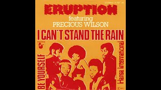 Eruption ~ I Can&#39;t Stand The Rain 1978 Disco Purrfection Version