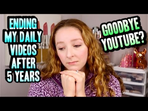 Ending My Daily Video Series After 5 Years - YouTube