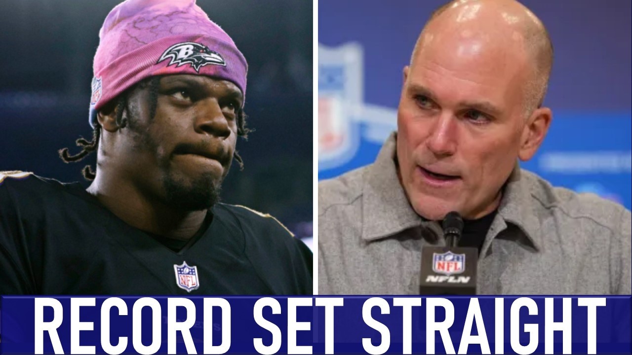 Ravens GM CLEANS UP Ridiculous Noise Around Lamar Jackson