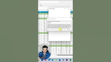 How to Protect a Single Sheet in Excel #excel #exceltips #exceltutorial