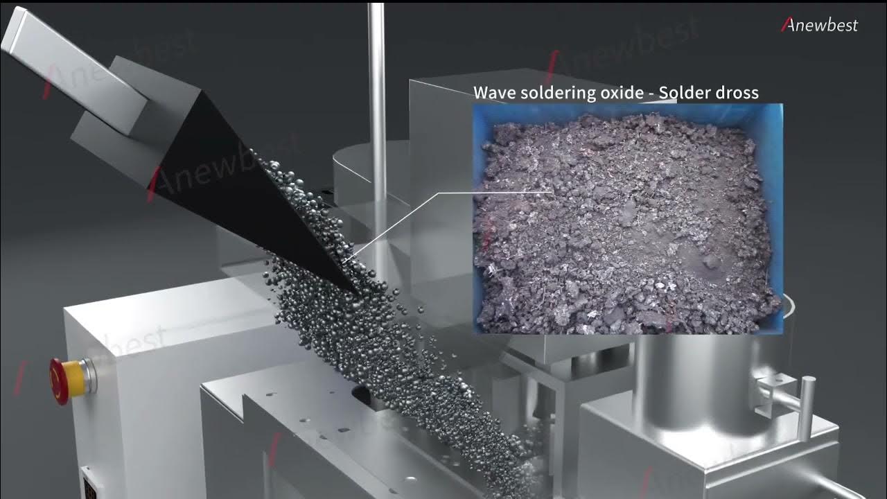 Solder dross recovery machine YouTube