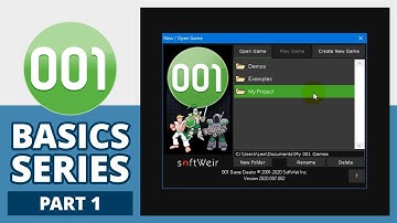001 Game Creator Tutorial | Basics (Part 1) - Creating A New Project & Workspace Overview