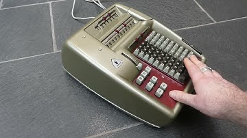 The Brunsviga 11S mechanical calculator