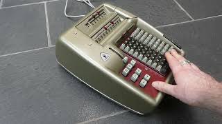 The Brunsviga 11S mechanical calculator