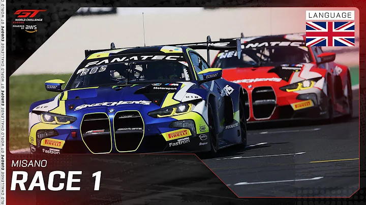 LIVE | Race 1 | Misano | GT World Challenge Europe powered by AWS 2025 (English)