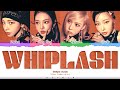 Aespa 에스파 WHIPLASH Lyrics Color Coded Lyrics HAN ROM ENG 