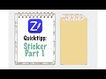 💡ZoomNotes QUICKTIPP💡: Sticker – PART 1