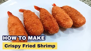 If you have shrimp, You should TRY this! CRISPY FRIED SHRIMPS! ( Tutorial in 5 MIN!! )