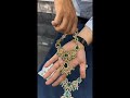 Hydra Mozanite Stone Necklace
